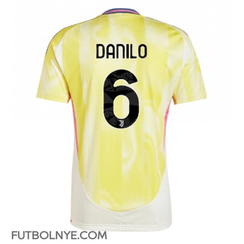 Camiseta Juventus Danilo Luiz #6 Visitante Equipación 2024-25 manga corta